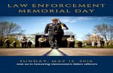 Law enforcement memorial day