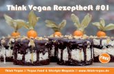 Think Vegan Rezeptheft #01 // 01/2016
