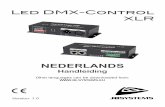 Led dmx control xlr manual nl