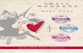 Mary Fons Small Wonders World Piece 2016