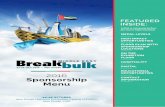 Breakbulk Middle East 2016 Sponsorship Menu