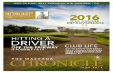 Wascana Country Club - June 2016 Newsletter