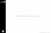 Mr giraffe company portfolio