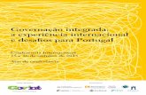 Governação integrada: a experiência internacional e os desafios para Portugal