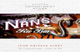 Little Nans Rio Bar brochure