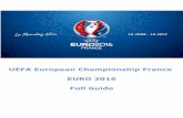 UEFA Euro 2016 matches, fixtures, stadiums and much more