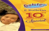 Galileo E-Bulletin 10th Anniversary Special