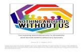 White Paper: Increasing Neurodiversity in Disability and Social Justice Advocacy Groups