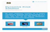 Dynamick print solution