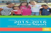 HACA Annual Report  2015-2016