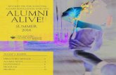 Alumni Alive - Summer 2016