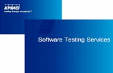 KPMG Software Testing Services