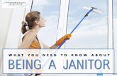 What You Need To Know About Being A Janitor