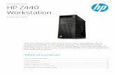 Technical white paper HP Z440 Workstation