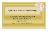 African Centered Psychology