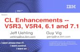 Gateway CL Enhancements - V5R3, V5R4, 6.1 and 7.1