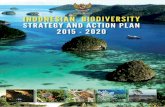 Indonesian Biodiversity Strategy and Action Plan (IBSAP) 2015-2020