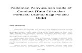 Pedoman Penyusunan Code of Conduct (Tata Etika dan Perilaku ...