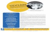 to UDGAM E-Newsletter January - June 2016