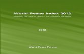 World Peace Index 2012: Assessing the State of Peace in the ...