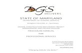 State of Maryland by the Maryland Department