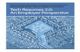 Tech Resumes 2.0: An Employer Perspective