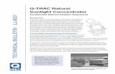 LL-9031 - Q-TRAC Natural Sun Concentrators