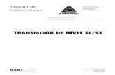 TRANSMISOR DE NIVEL SL/SX
