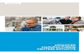 2013 Annual Report - Advanced Manufacturing Centers Initiative
