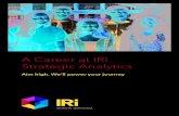 A Career at IRI Strategic Analytics