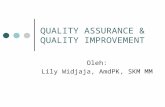 2. Quality Assurance & Quality Improvement