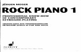 Jürgen Moser - Rock Piano 1 - Grundlagen des professionellen ...