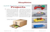 Quick & Easy Sheet Metal Projects - ShopNotes...