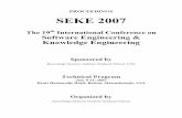 SEKE 2007 Proceedings