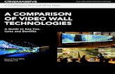 A COMPARISON OF VIDEO WALL TECHNOLOGIES