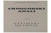 Crnogorski anali