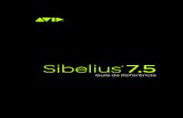 Guia de Referência Sibelius 7.5