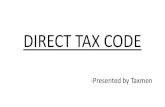 Presentation on Direct Tax Code