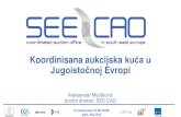 Koordinisana aukcijska kuća u Jugoistočnoj Evropi