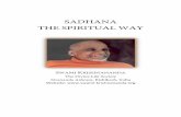 Sadhana The Spiritual Way - Swami Krishnananda