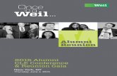 Once in a Weil: 2015 Alumni CLE Conference & Reunion Gala