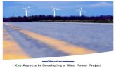 Key Aspects in Developing a Wind Power Project