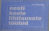 Eesti keele lihtlausete tüübid