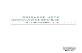 Guidance note - Alcohol and other drugs at the workplace