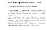 General Purpose Machine Tools
