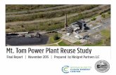 Mt. Tom Power Plant Reuse Study