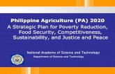 Philippine Agriculture (PA) 2020 A Strategic Plan for Poverty ...