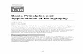 Basic Principles and Applications of Holography