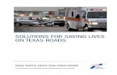 Solutions for Saving Lives on Texas Roads