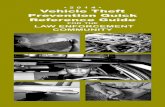 2014 Vehicle Theft Prevention Quick Reference Guide